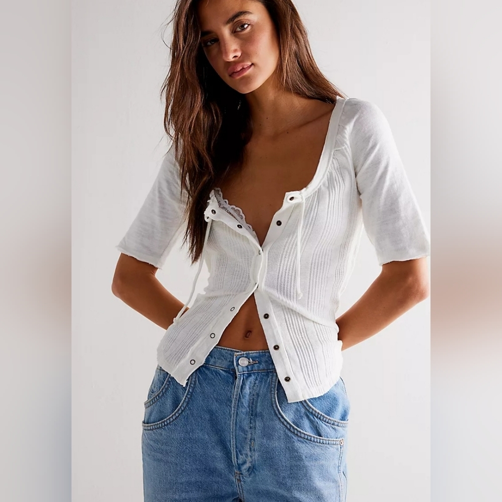 Free People We The Free Daisy Tee
